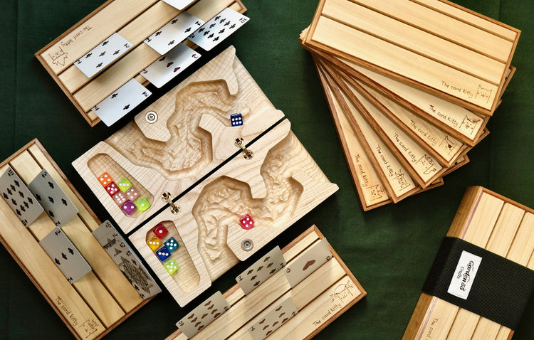 The Card Kitty, Cradles, Dice Towers and Boxes