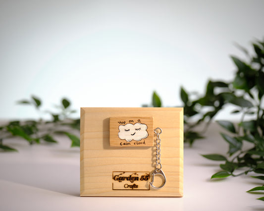 Hand painted keyrings