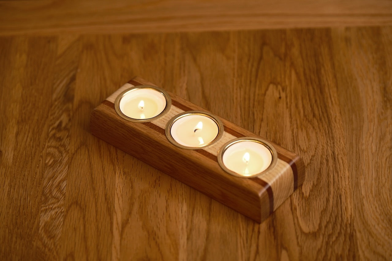 Wooden Tealight holder