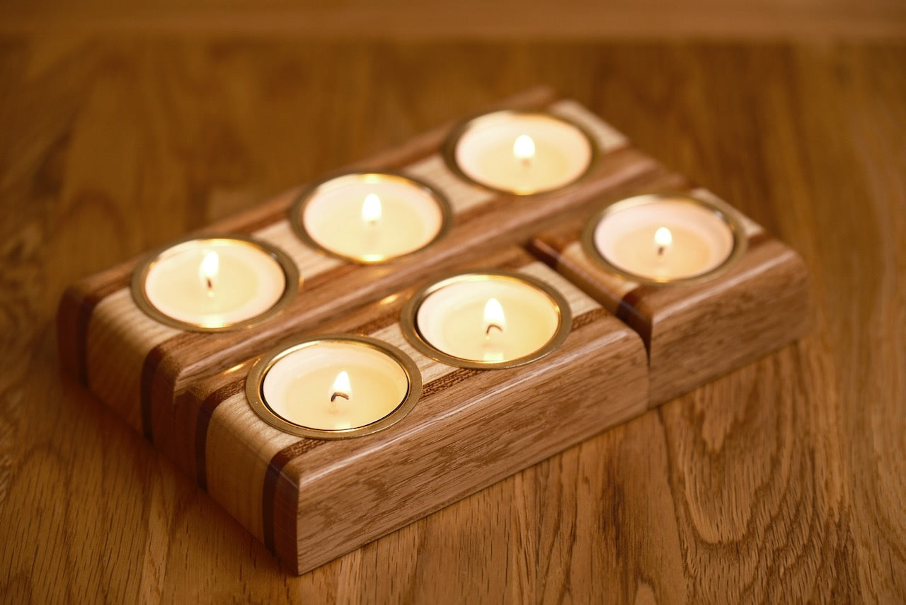 Wooden Tealight holder