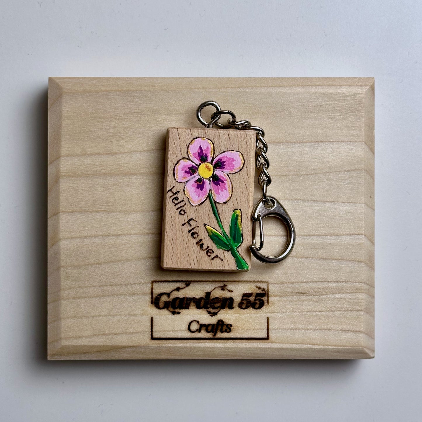 Hand painted keyrings