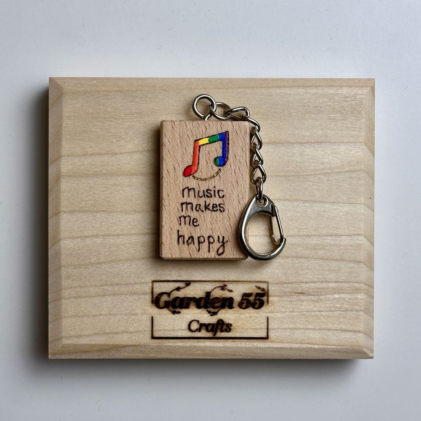 Hand painted keyrings