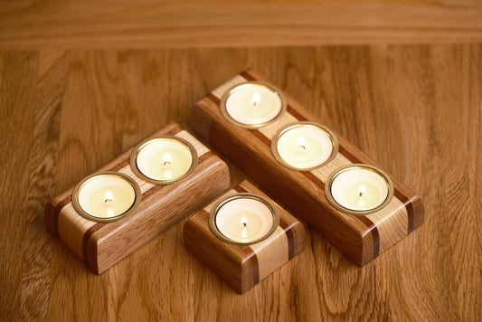 Wooden Tealight holder