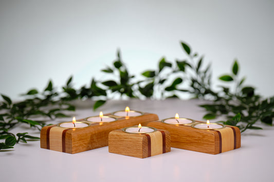 Wooden Tealight holder